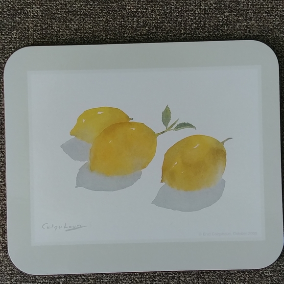 "Jason coasters" set of 6, The bottom box is missing.There is only top one. - Picture 8 of 10